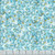 Lumin Fabrics White Owl Textiles Tranquil Blooms Tim Coffey Tonal Packed Floral Blue
