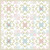Moda Fabrics Abide Brenda Riddle Clara Quilt Kit, a quilt featuring pastel floral and geometric patterns with pink, blue, and green tones.
