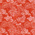 Riley Blake Fabrics Expressions Batiks Poppy Seeds Papaya Red Foliage Bouquets