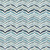 Studio E Fabrics A Drop in the Ocean Cathy Walters Slate Tail Chevron, fabric with recurring arrowhead pattern in various shades of blue and gray.