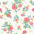Riley Blake Fabrics Correspondence by Beverly McCollough Peony Flower Bouquet Sand Dollar