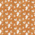 Riley Blake Fabrics Spooky Teresa Kogut Spooky Ghosts Orange