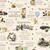 Riley Blake Fabrics Designer Flannel Winnie the Pooh Quotes Cream