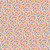 Riley Blake Fabrics Liberty Fabrics Lasenby Cotton Summer Fair Fun Fair Bunting A Red Blue Gold, colorful bunting pattern with triangles and circular bunting motifs in red, blue, and gold on a white background.