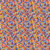 Riley Blake Fabrics Liberty Fabrics Lasenby Cotton Summer Fair Swirling Kaleidoscope A Red Blue