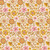 Riley Blake Fabrics Liberty Fabrics Lasenby Cotton Summer Fair Festival Florals D Gold Brown