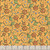 Riley Blake Fabrics Scary Scraps Janet Wecker Frisch Fall Floral Orange