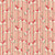Riley Blake Fabrics Liberty Fabrics Lasenby Cotton Summer Fair Emolly Carousel C Pink Red, fabric with a vintage carousel horse pattern in pink, red, and beige colors.
