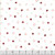 Riley Blake Fabrics Designer Flannel Meadow Moments Ladybugs Cream, fabric with a white background decorated with small red ladybugs and pink flowers with green leaves.