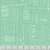 Riley Blake Fabrics Southern Charm Southern Sayings Mint, fabric with white text of various sayings and greetings on a mint background.