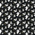 Riley Blake Fabrics Spooky Teresa Kogut Spooky Ghosts Black