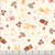 Riley Blake Fabrics Designer Flannel Baby Girl Animal Toss Pink