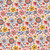 Riley Blake Fabrics Liberty Fabrics Lasenby Cotton Summer Fair Festival Florals A Red Blue Gold