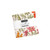 Moda Fabrics Fieldrush BasicGrey 2.5 Inch Squares Charm Pack, fabric squares with floral patterns and colorful designs.