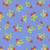 Moda Fabrics Fruit Salad Corey Yoder Strawberries Sky Blue