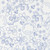 Moda Fabrics Fruit Salad Corey Yoder Fruit Sketch Toile Off White Cobalt Blue