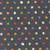 Moda Fabrics Fieldrush BasicGrey Poppy Dots Poppy Portobello Blue