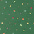 Moda Fabrics Fruit Salad Corey Yoder Fruit Snack Fruit Dot Emerald Green, fabric with a vibrant green background decorated with small colorful fruit dots and berries pattern.