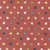 Moda Fabrics Fieldrush BasicGrey Poppy Dots Poppy Azalea Red, colorful polka dot pattern on fabric.