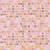 Moda Fabrics Fieldrush BasicGrey Larkspur Floral Larkspur Peony Pink