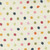 Moda Fabrics Fieldrush BasicGrey Poppy Dots Poppy Opal Multi, multicolored polka dot fabric pattern with pink, orange, green, navy, and yellow dots on a cream background.