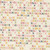 Moda Fabrics Fieldrush BasicGrey Larkspur Floral Larkspur Opal Multi