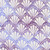 Moda Fabrics Mermaid Batiks Moda Mystic Lavender Purple, fabric with a floral and dot pattern in shades of lavender and purple.