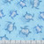 Lumin Fabrics White Owl Textiles Take Me To The Sea Aqua Blue Sea Turtles Swimming