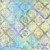 Timeless Treasures Fabrics Tonga Batiks Mermaid Surf Blue Yellow Ribbon Trellis