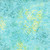 Timeless Treasures Fabrics Tonga Batiks Mermaid Aqua Blue Yellow Thin Palm Leaves, fabric with aqua blue background and yellow and green palm leaf patterns.
