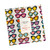 Moda Fabrics Poolside Too Ruby Star Society Layer Cake Ten Inch Squares, colorful fabric with sunglasses pattern.