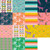 Moda Fabrics Poolside Too Ruby Star Society Jelly Roll Fabric Strips