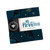 Moda Fabrics Fireglow Ruby Star Society Sarah Watts Charm Pack Five Inch Squares, fabric pack with dark blue base, gold star and celestial print.