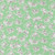Moda Fabrics A Cat Named Stitch Camille Roskelley Georgie Cats Kittens Green fabric with white and gray cats playing and stretching on a light green background.