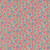 Moda Fabrics A Cat Named Stitch Camille Roskelley Lucky Small Floral Grey, detailed image of small pink, blue, and grey floral pattern on fabric.