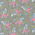 Moda Fabrics A Cat Named Stitch Camille Roskelley Sweet Floral Paisley Grey Grey