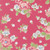 Moda Fabrics A Cat Named Stitch Camille Roskelley Cabbage Rose Floral Rosie Pink, detailed floral pattern fabric with pink background and white, pink, and green floral design.