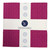Windham Fabrics Foliage by Sally Kelly Layer Cake Ten Inch Squares, vibrant pink fabric with a leaf pattern designed for quilting and sewing projects.