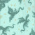 Moda Fabrics Fireglow Ruby Star Society Sarah Watts Etched Dragons Metallic Mint Aqua