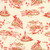 Moda Fabrics Fireglow Ruby Star Society Sarah Watts Middle Earth Mountain Town Metallic Dark Ruby Natural