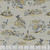 Moda Fabrics Fireglow Ruby Star Society Sarah Watts Middle Earth Mountain Town Metallic Oyster Grey