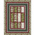 Windham Fabrics Prehistoric Paradise Quiltasaurus Quilt Kit, colorful dinosaur-themed quilt pattern with layered borders and dinosaur illustrations.