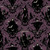 Blank Quilting Fabrics Darkly Enchanted Episodic Drawing Witch Scarecrow Reaper Damask Plum