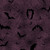 Blank Quilting Fabrics Darkly Enchanted Episodic Drawing Spiderweb with Bats Plum