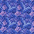 Blank Quilting Fabrics Florinda Francesco Moretti Hydrangea Violet, floral pattern of vibrant purple and violet hydrangea flowers.