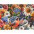 Blank Quilting Fabrics Florinda Francesco Moretti Large Floral and Birds Multi