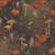 Blank Quilting Fabrics Harvest Haunt Episodic Drawing Mushrooms and Ghosts Charcoal