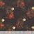 Blank Quilting Fabrics Harvest Haunt Episodic Drawing Black Cats with Witch Hats and Pumpkins Black