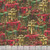 Blank Quilting Fabrics Gears and Garland Urban Essence Designs Steampunk Christmas Presents Red