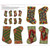 Blank Quilting Fabrics Gears and Garland Urban Essence Designs Steampunk Christmas Stockings Red